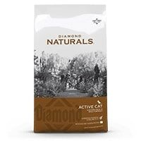 Diamond Naturals Active Cat Chicken Meal & Rice Formula Cat Food, 18-Lb