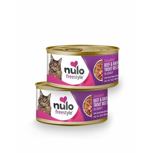 Nulo Freestyle Beef And Rainbow Trout Wet Food - 3 oz