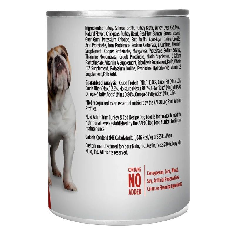 Nulo FreeStyle Trim Turkey & Cod Recipe Dog Food, 13-Oz