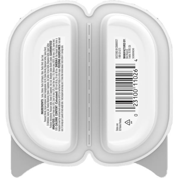 Sheba Perfect Portions Premium Paté Roasted Turkey Entrée Cat Food, 2.64-Oz