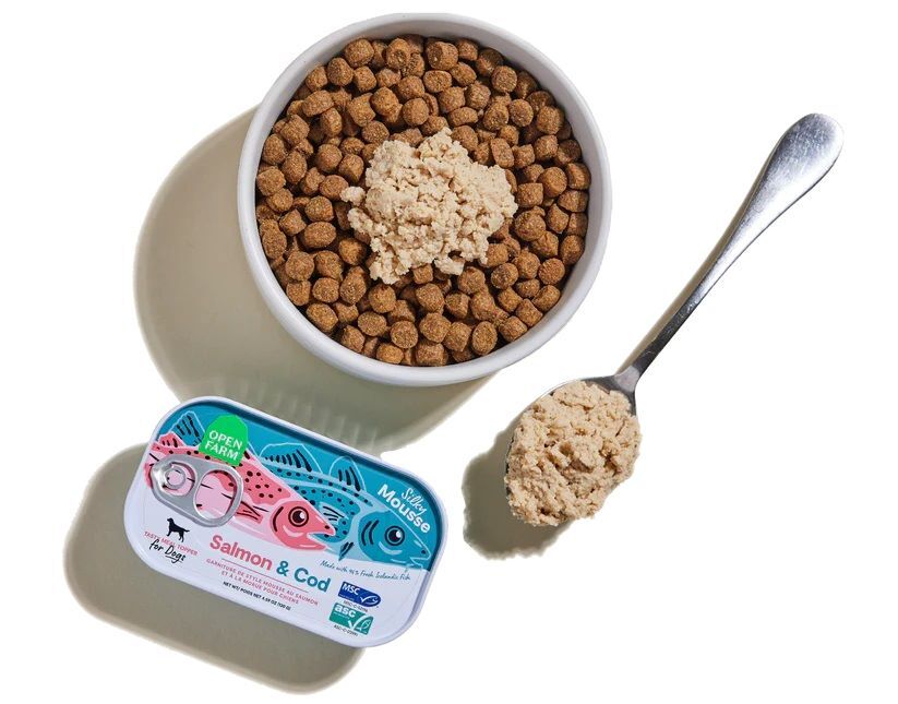 Open Farm Salmon & Cod Topper Dog Food, 4.59-Oz