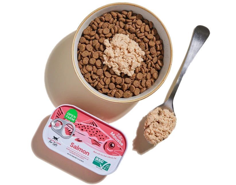 Open Farm Salmon Topper Cat Food, 3.17-Oz