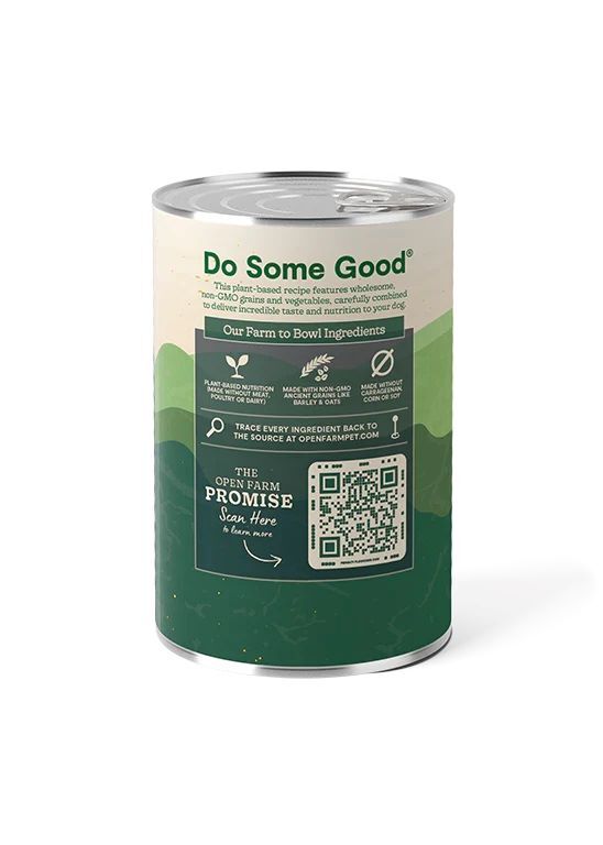 Open Farm Kind Earth Plant Pâté with Ancient Grains Dog Food, 12.5-Oz