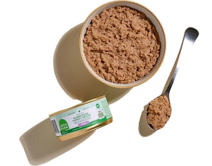 Open Farm Homestead Turkey Pâté Cat Food, 2.8-Oz