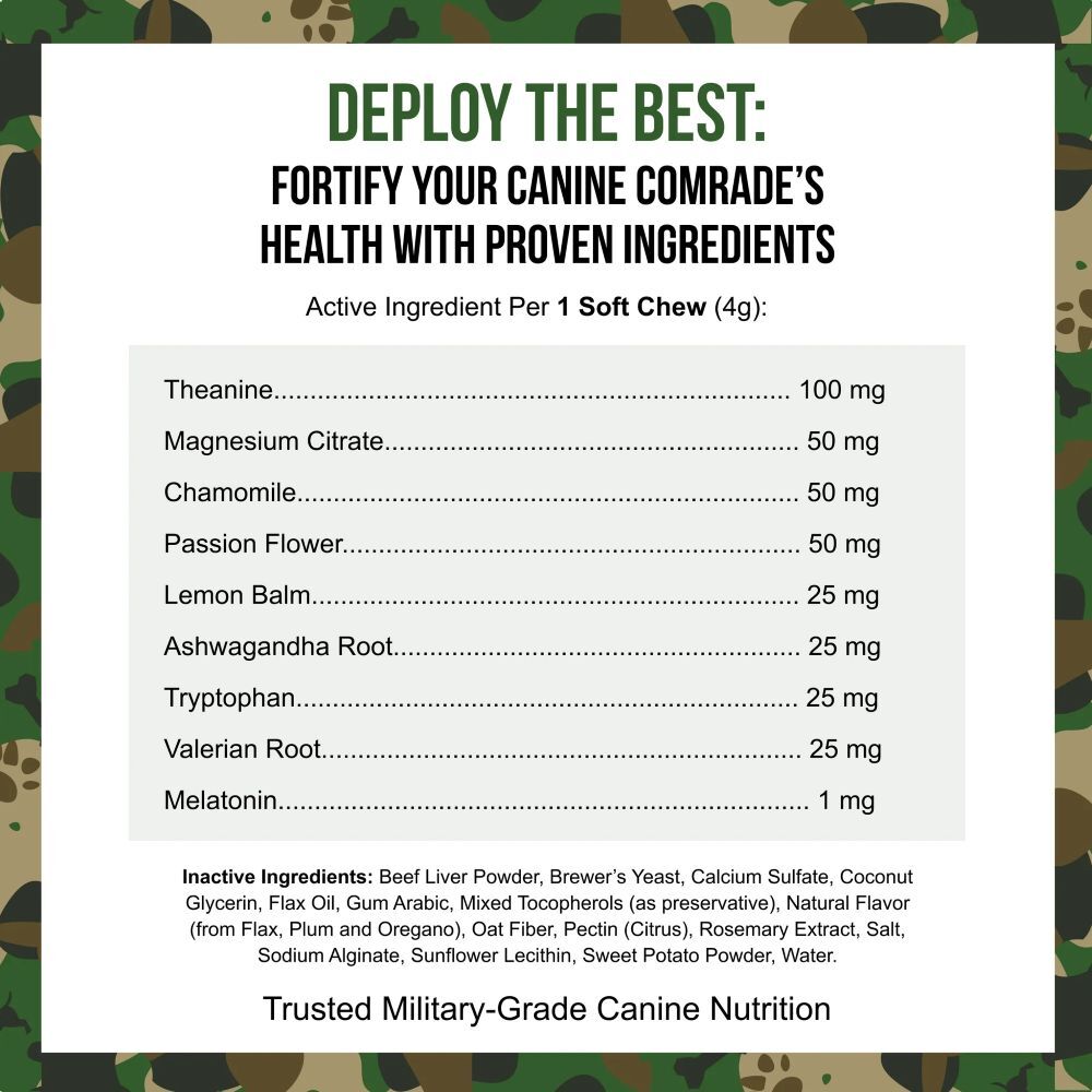 Operation Good Boy SRE: Calming Dog Supplement, 90-Ct