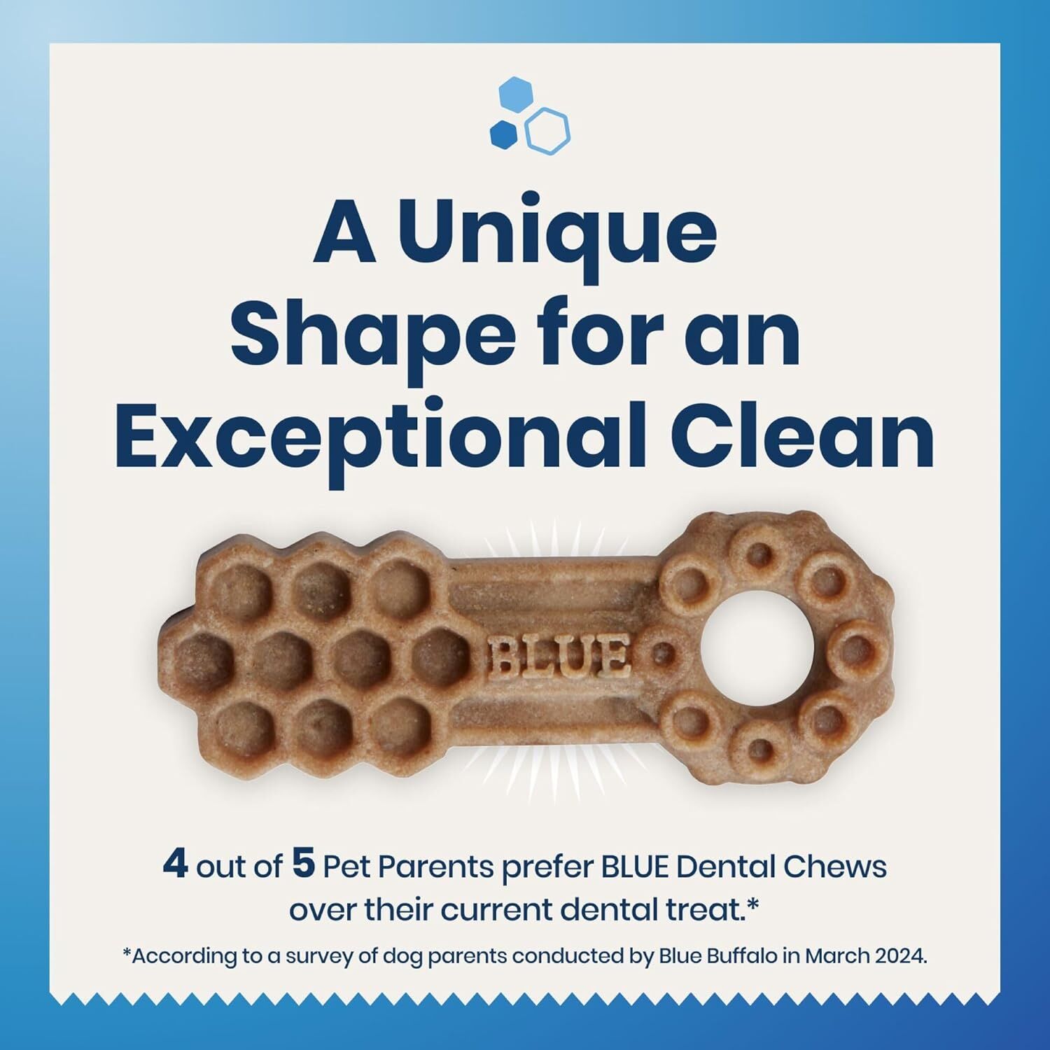 Blue Buffalo Dental Chews For 5-Lb To 20-Lb Dogs, 28-Ct