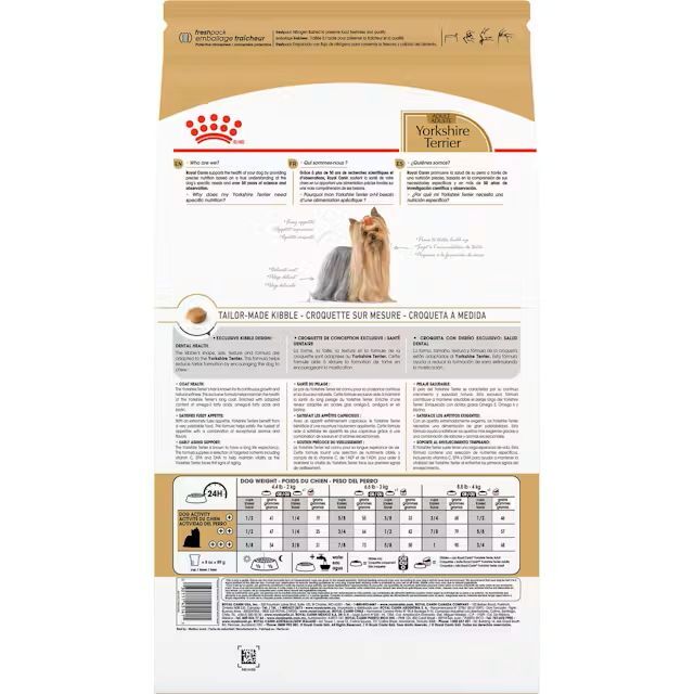 Royal Canin Yorkshire Terrier Adult Dry Dog Food, 10-Lb