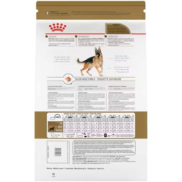 Royal Canin German Shepherd Adult Dry Dog Food, 30-Lb
