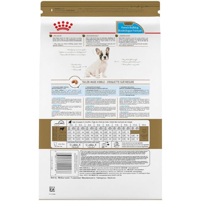 Royal Canin French Bulldog Puppy Dry Dog Food, 3-Lb