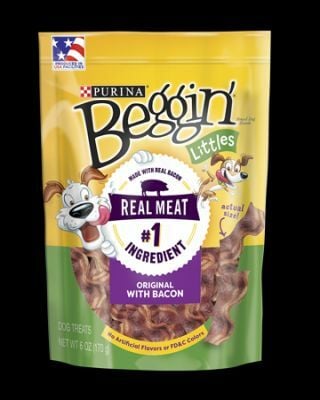 Purina Beggin' Littles Original With Bacon- 6 oz