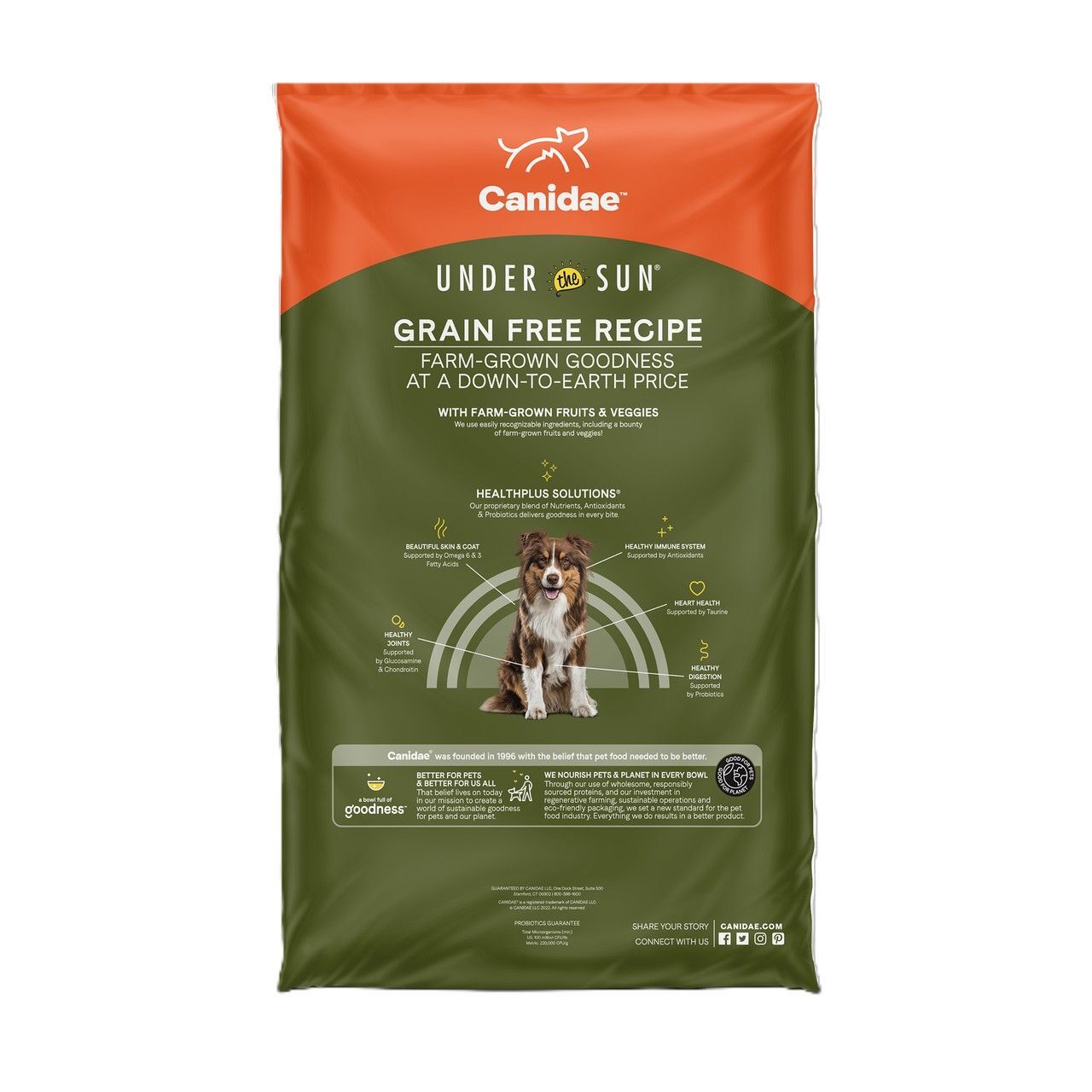 Canidae Under the Sun Dry Dog Food: Grain Free Chicken Recipe Dog Food, 40-Lb