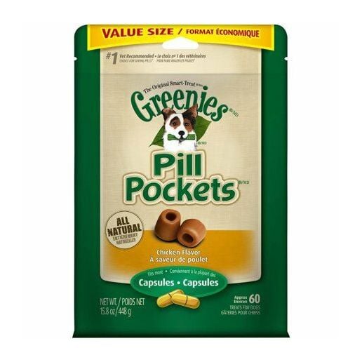 Greenies Pill Pockets Chicken Flavor Dog Treats Cat Treats