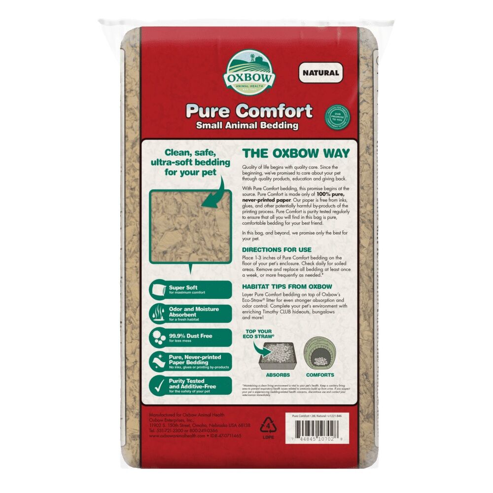 Oxbow Pure Comfort 3417-Cu In Natural Bedding, 56-L