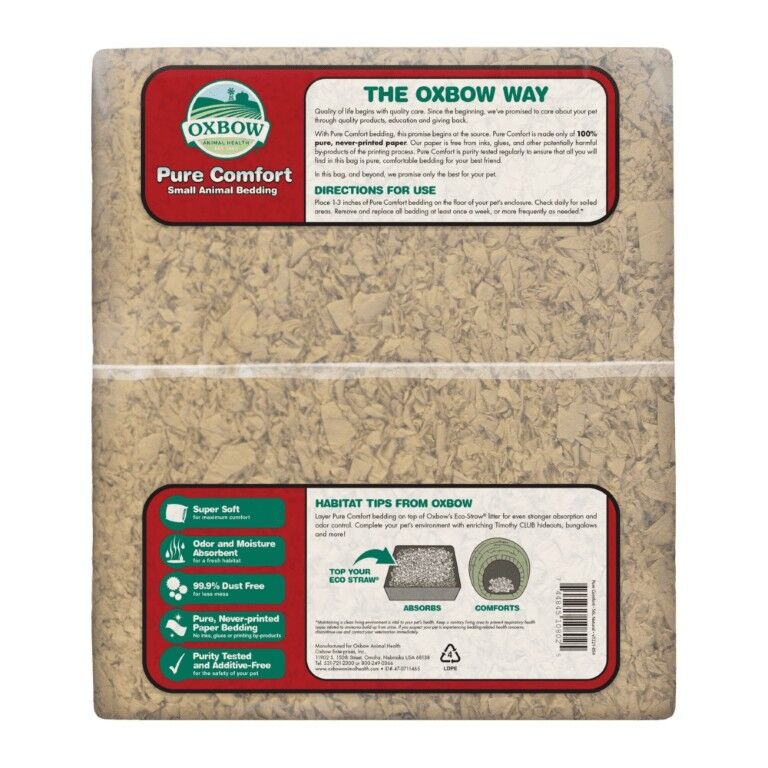 Oxbow Pure Comfort 3417-Cu In Natural Bedding, 56-L