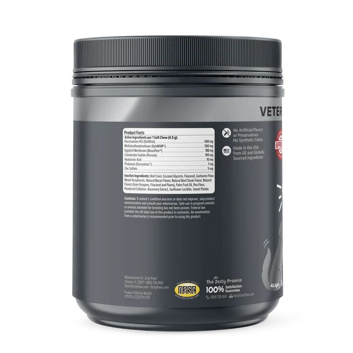 Zesty Paws Vet Strength Hip & Joint Mobility Bites For Dogs, 90-Ct