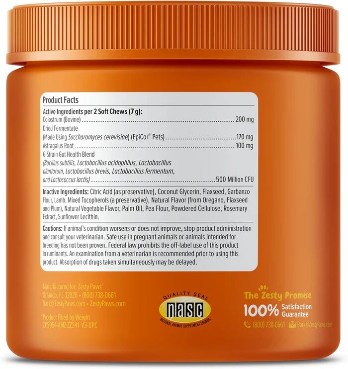 Zesty Paws Allergy & Immune Bites For Dogs, 90-Ct