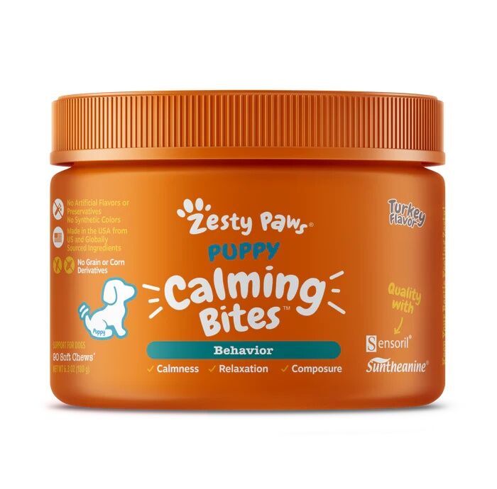 Zesty Paws Puppy Calming Bites, 90-Ct