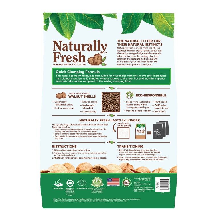 Naturally Fresh Quick-Clumping Formula Cat Litter, 10-Lb