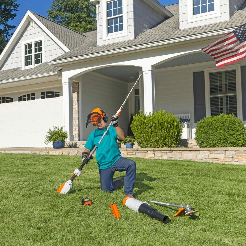 STIHL KombiSystem KMA 80 R Battery Powered KombiMotor Kit