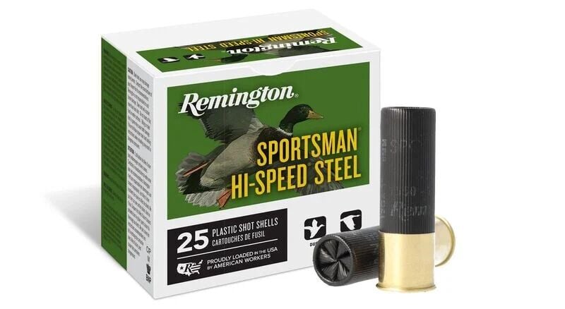 Remington Sportsman Hi-Speed Steel 12 Gauge 3" BB Shot, 1 1/4-Oz, 25-Rd