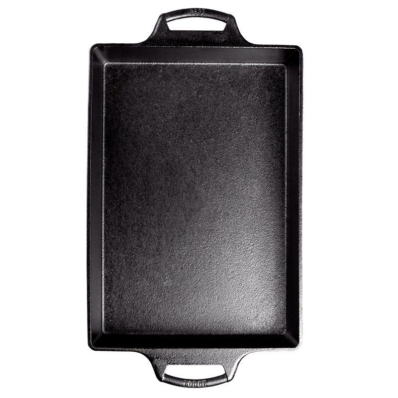 Lodge Seasoned Cast Iron Casserole, 9-In x 13-In