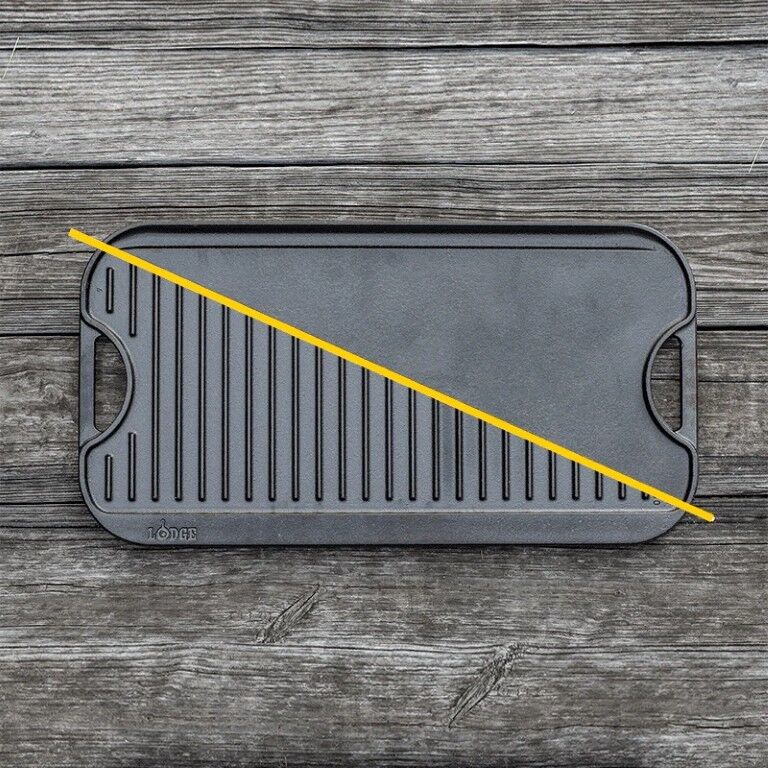 Lodge Cast Iron Pro-Grid Reversible Grill/Griddle, 20-In x 10 1/2-In