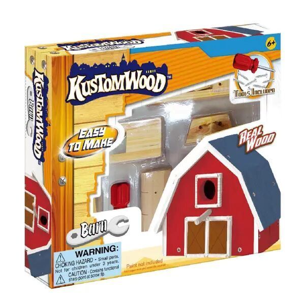 Kustom Wood Bird House Kit Assortment