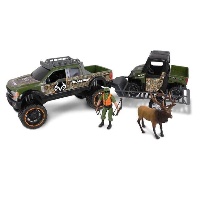 NKOK Ford F-250 Super Duty With Polaris Ranger Set, 10-Pc