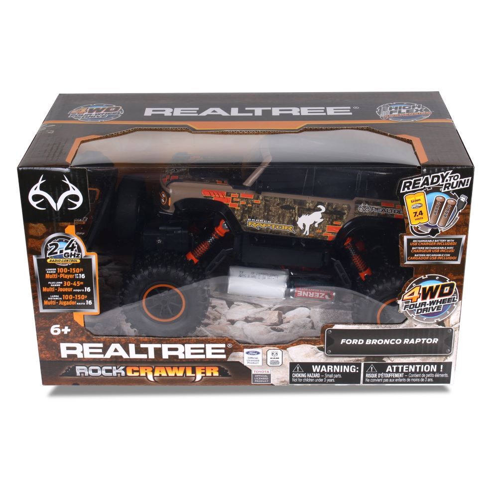 Nkok RC Ford Bronco Raptor Rock Crawler