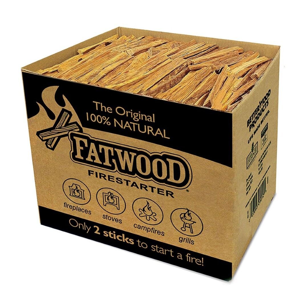 Better Wood Products Fatwood Firestarter, 10 lb.