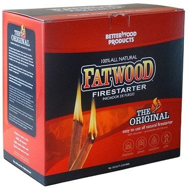 Better Wood Products Fatwood Firestarter, 5 lb.