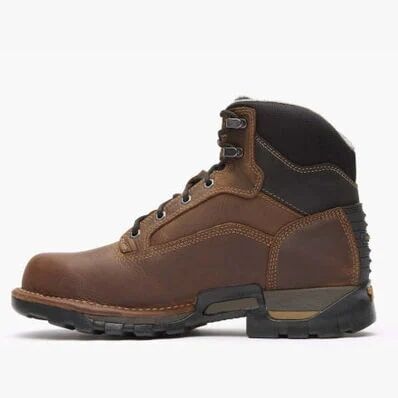 Georgia Men's Eagle One Steel Toe Waterproof Work Boot in Brown