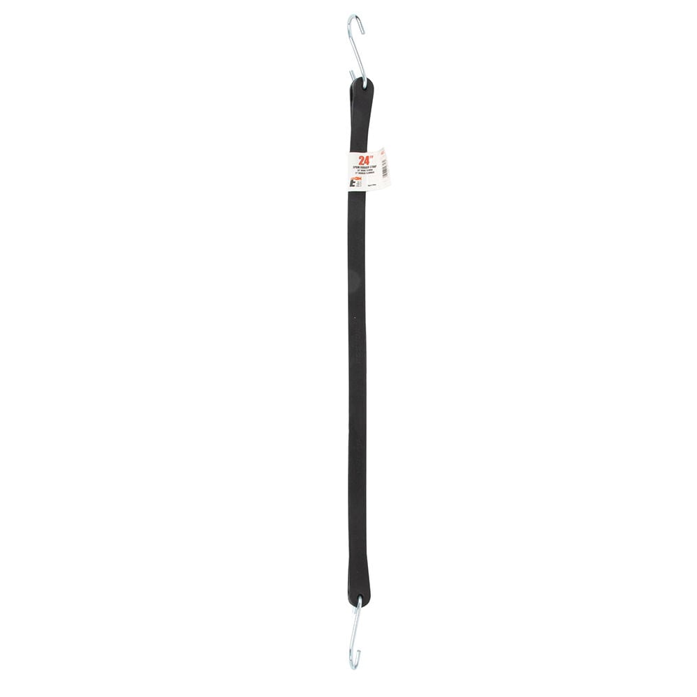 Erickson Industrial EDPM Rubber Tarp Strap, Black, 24 in.