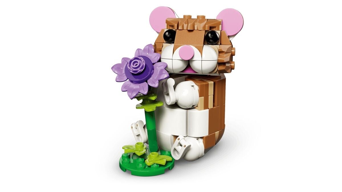 LEGO Creator 3-In-1 Cute Hamster With A Flower