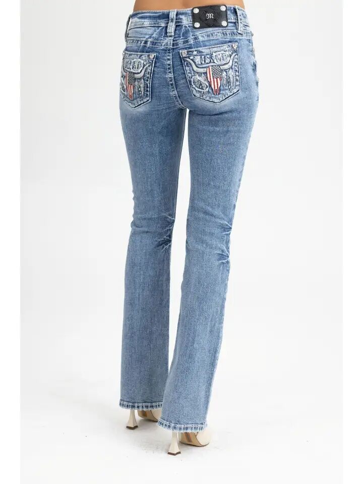 Miss Me Women's Rodeo Bootcut Jean