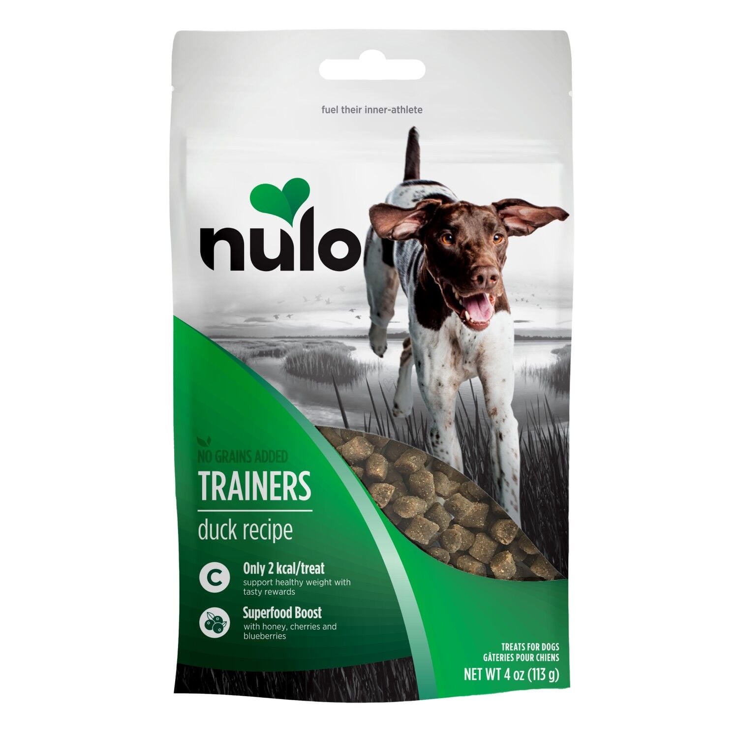 Nulo Trainers Duck Recipe Dog Treats, 4 oz.