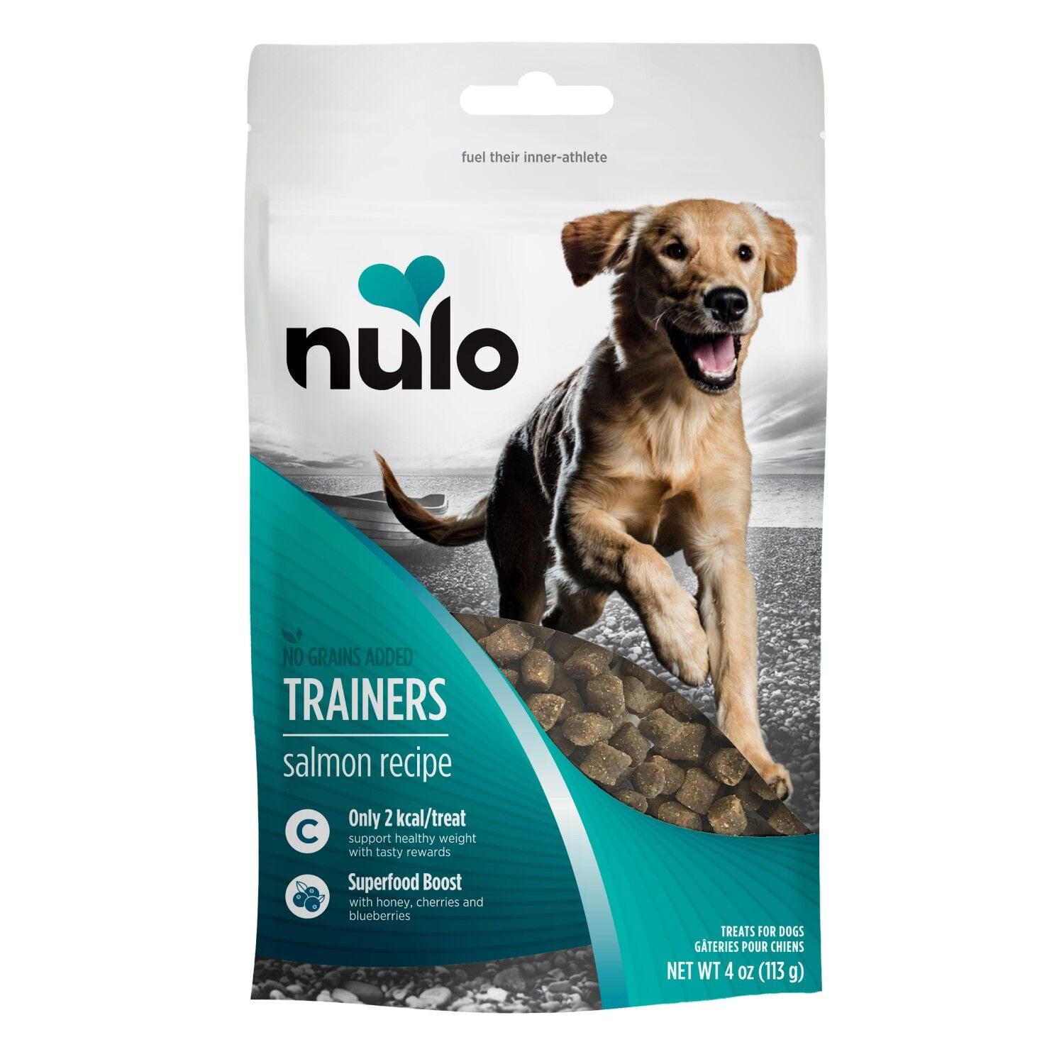 Nulo Trainers Salmon Recipe Dog Treats, 4 oz.