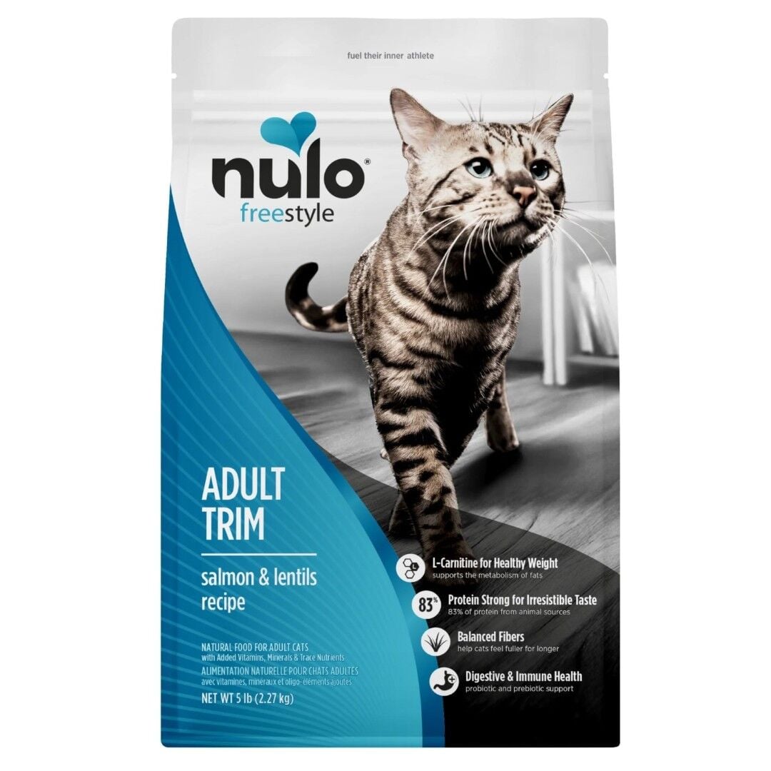 Nulo FreeStyle Adult Trim Salmon & Lentils Recipe Cat Food, 5 lb.