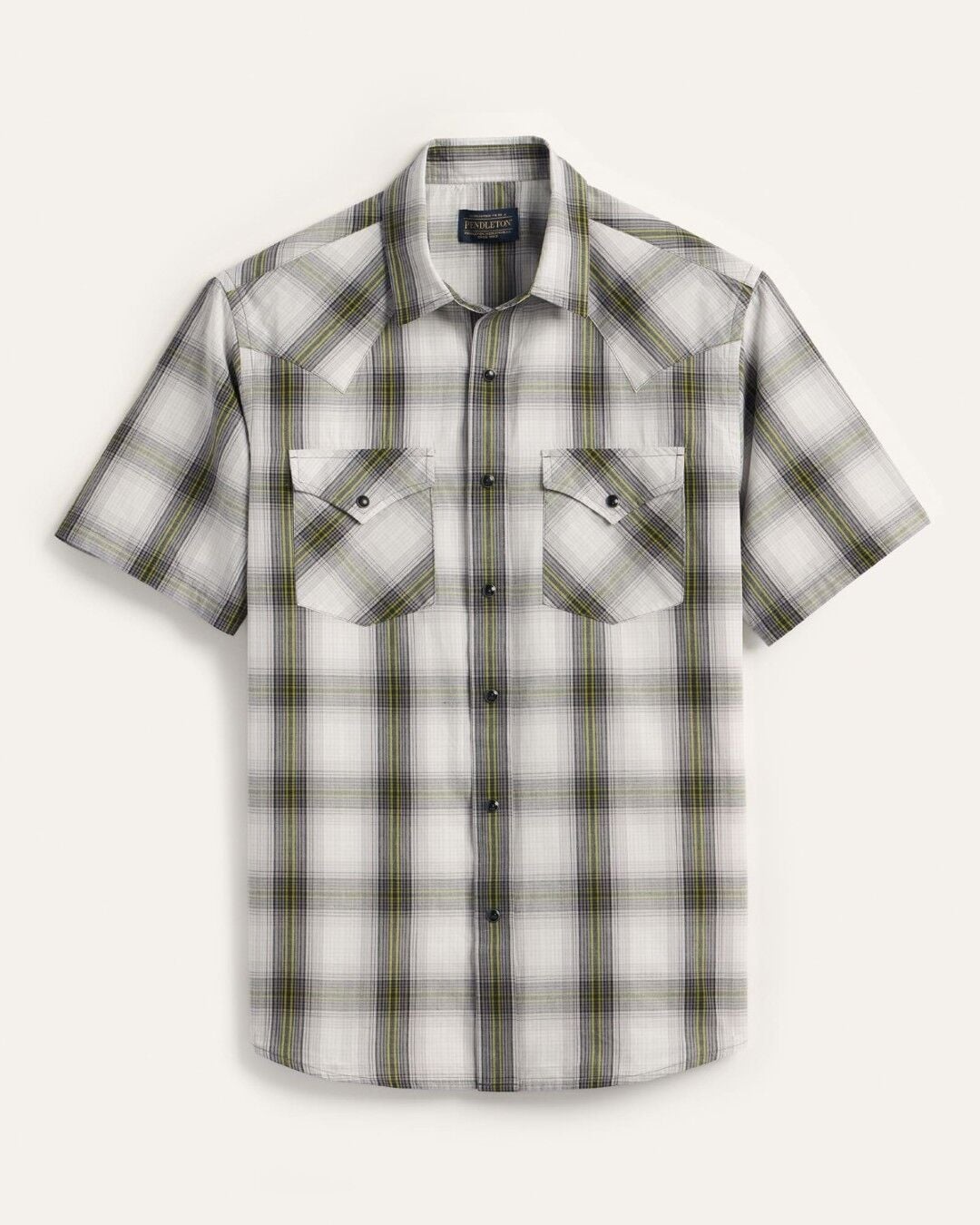 Pendleton Men's Short-Sleeve Plaid Frontier Shirt