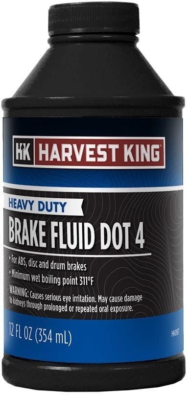 Harvest King Dot 4 Brake Fluid, 12 oz.