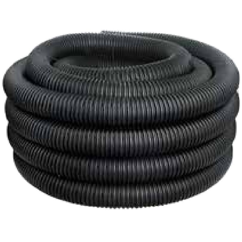 ADS Regular Perforated Single Wall Pipe, 4-In x 100-Ft