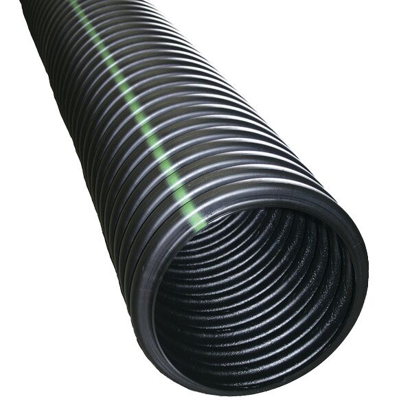 ADS Single Wall Corrugated HDPE Pipe, 3-Ft X 10-Ft
