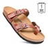 Women's Irenic Strappy Slide Sandals in Tan