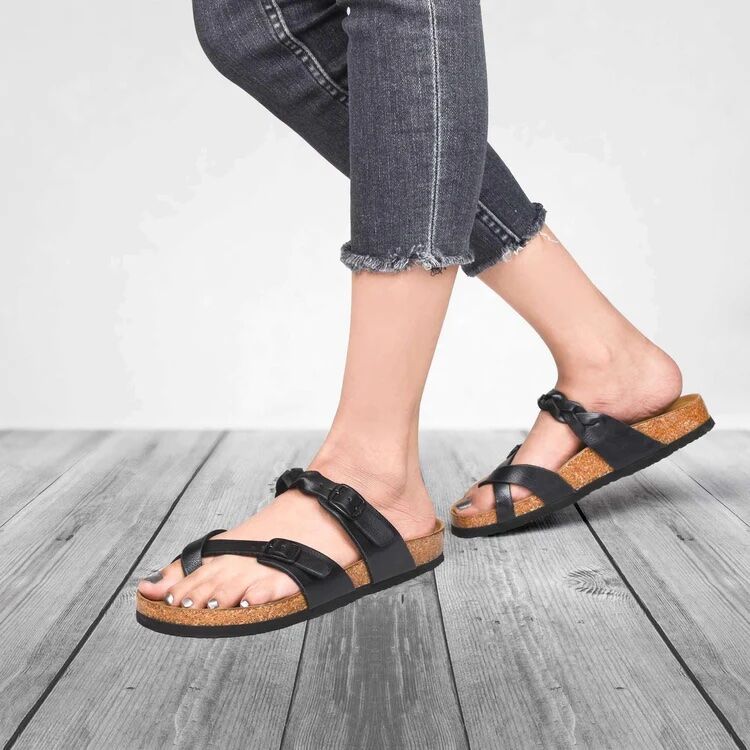 Aerothotic Women's Irenic Strappy Slide Sandals
