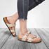 Women's Irenic Strappy Slide Sandals in Cream