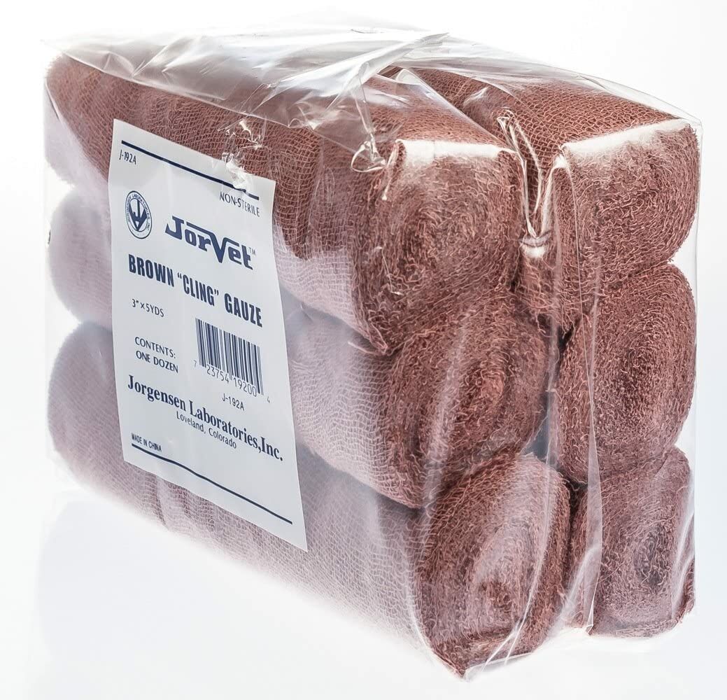 Gauze Brown Cling 3”X5Yd