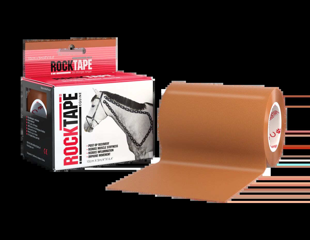 4" Equine Tape Light Brown