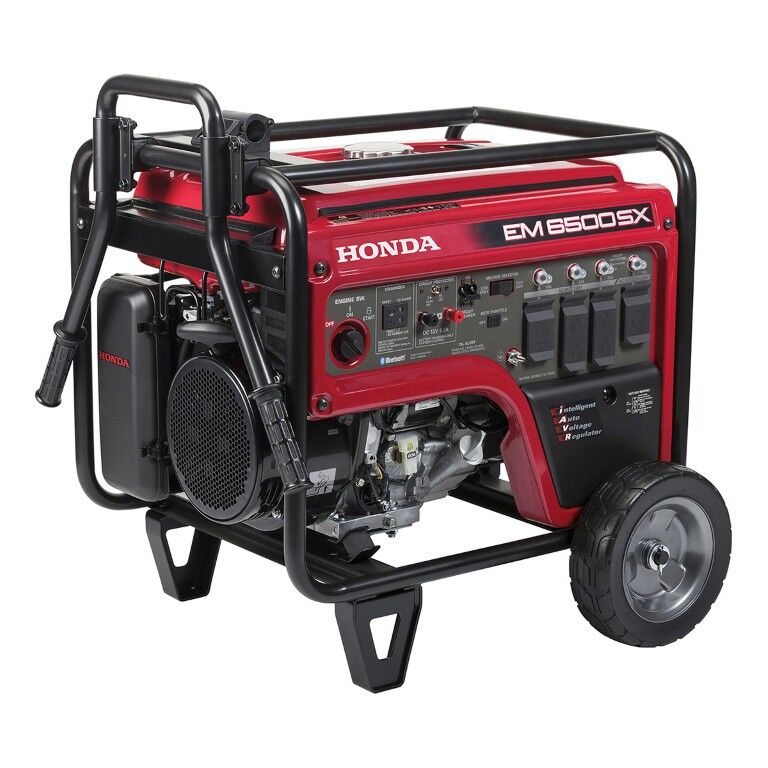 Honda EM6500SX 6500-Watt Portable Gas Electric Start Co-Minder Generator