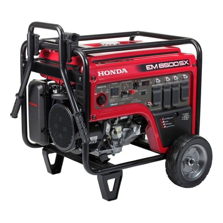 Honda EM6500SX 6500-Watt Portable Gas Electric Start Co-Minder Generator
