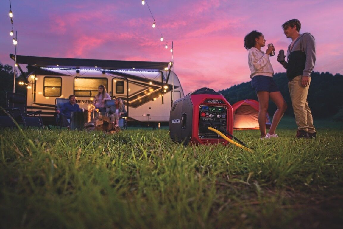 Honda EU3200i 3200-Watt Portable Gas Co-Minder Inverter Generator